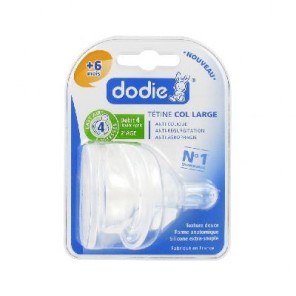 Dodie 2 Tétines Silicone...