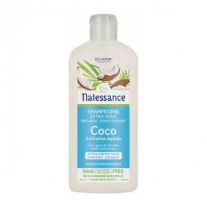 Natessance shampooing extra-doux coco 250ml