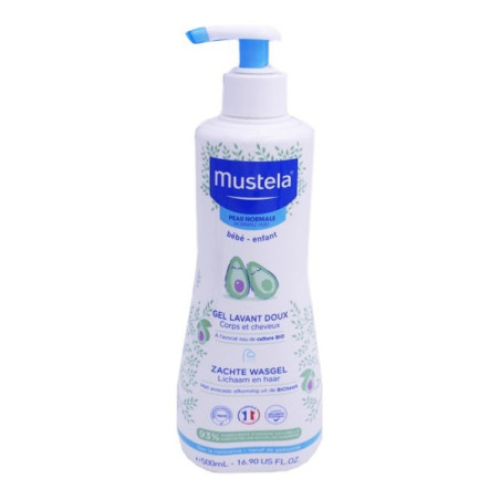 Mustela gel lavant doux corps et cheveux 500ml