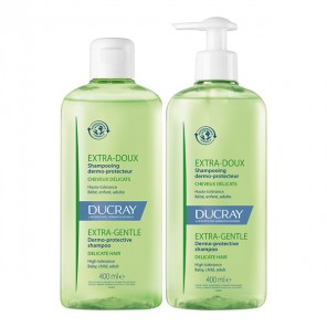 Ducray shampooing dermo-protecteur extra-doux 2x400ml