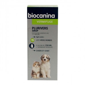 Biocanina plurivers sirop chien et chat 250ml