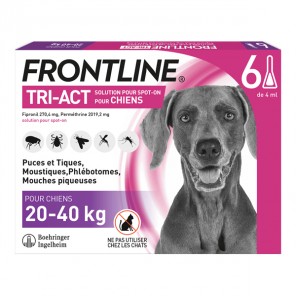 Frontline tri-act chiens de...