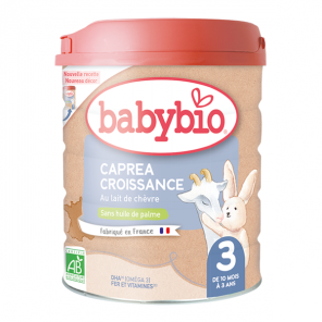 Babybio caprea 3 croissance lait de chèvre 3ème âge 800g