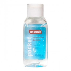 Assanis gel mains hydroalcoolique sans rinçage 100ml