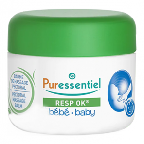 Puressentiel resp ok baume de massage pectoral bébé 30ml
