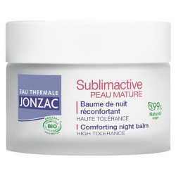 Jonzac Sublimactive peau mature Baume de nuit Réconfortant bio 50 ml