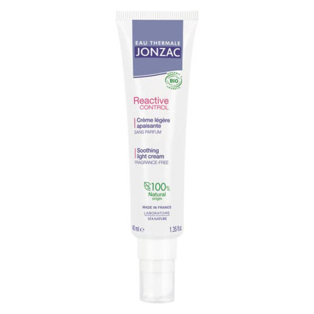 Jonzac Reactive control Crème légère apaisante 40ml