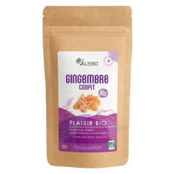 Valebio Gingembre Confit bio 180gr