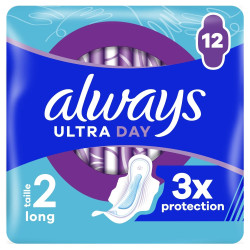 Always Ultra Long Plus 12 Serviettes