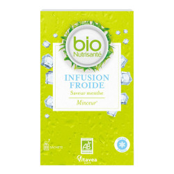 BioNutrisanté Infusion Froide Minceur saveur menthe 20 sachets