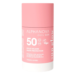 Alphanova Daily Sun Stick Solaire Visage SPF50 - 17ml