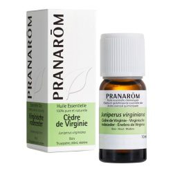 Pranarôm Cèdre de Virginie huile essentielle 10ml