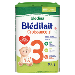 Blédina Blédilait Croissance + Lait infantile 900g