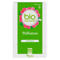 Vitavea BioNutrisanté Infusion Hibiscus Draineur 20 sachets